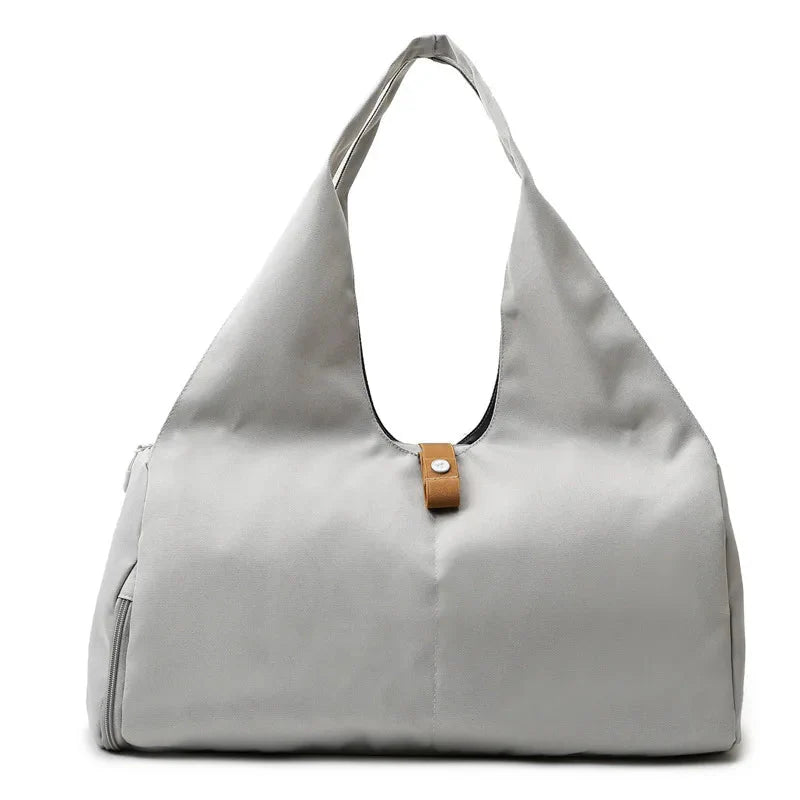 Elevate Your Fitness Journey with Our Women's Waterproof Sports Bag Featuring a Convenient Shoe Pocket for Yoga, Gym, and Travel