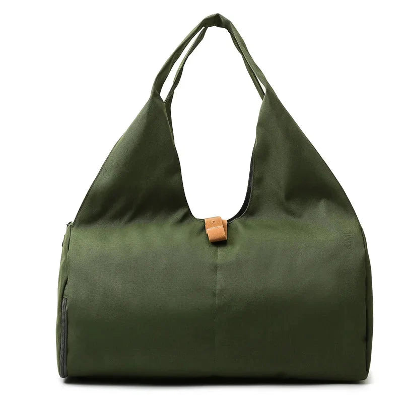 Elevate Your Fitness Journey with Our Women's Waterproof Sports Bag Featuring a Convenient Shoe Pocket for Yoga, Gym, and Travel