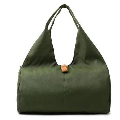 Elevate Your Fitness Journey with Our Women's Waterproof Sports Bag Featuring a Convenient Shoe Pocket for Yoga, Gym, and Travel