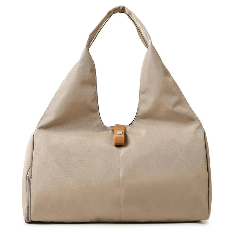 Elevate Your Fitness Journey with Our Women's Waterproof Sports Bag Featuring a Convenient Shoe Pocket for Yoga, Gym, and Travel
